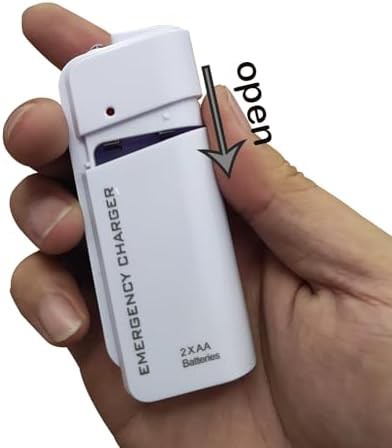 Emergency AA charger with LED flashlight — photo 3
