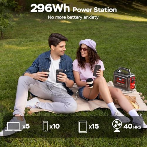 High Capacity Portable Power Station with AC Outlet — photo 4