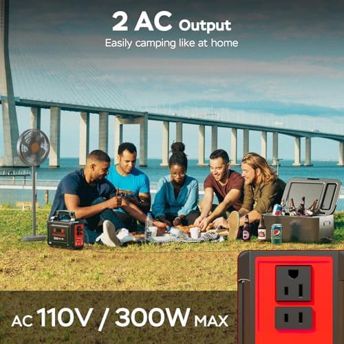 High Capacity Portable Power Station with AC Outlet — photo 5