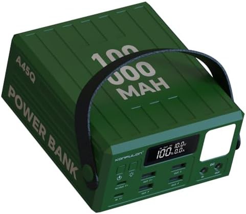 Green 100000mAh ultra high capacity bank