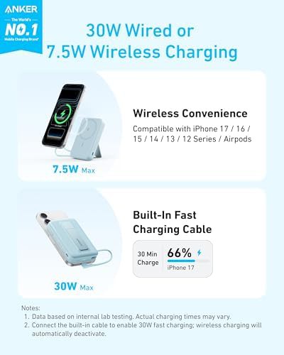 Zolo wireless charger with built-in cable — photo 3