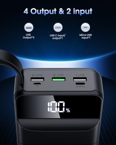 Travel power bank 60000mAh with USB-C — photo 4