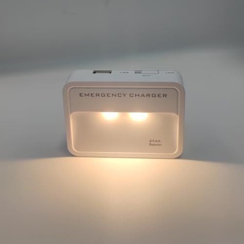 AA battery operated emergency phone charger — photo 3
