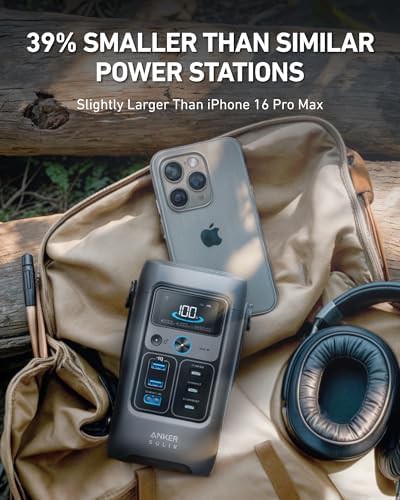 Solix C200 power station with solar panel — photo 4
