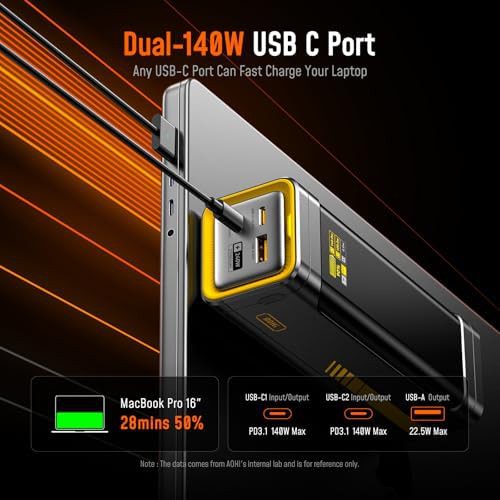 Large capacity 240W laptop power bank — photo 3