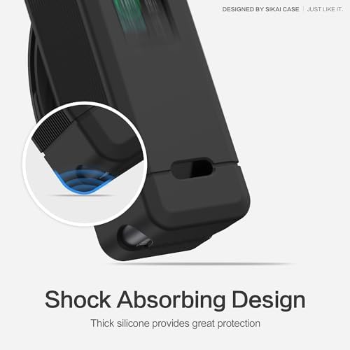 Black silicone cover for 27650mAh power bank — photo 3