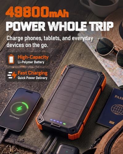 High capacity solar power bank — photo 2