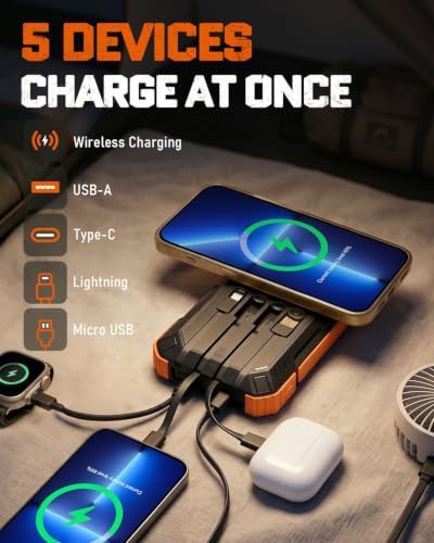High capacity solar power bank — photo 3