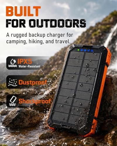 High capacity solar power bank — photo 5