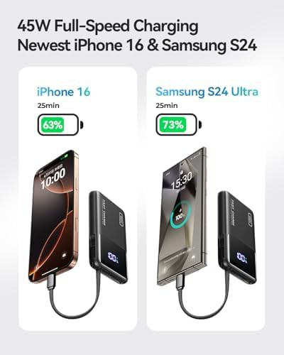 iPhone compatible 45W fast charging power bank — photo 4