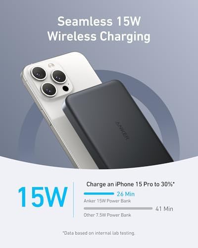 Slim magnetic power pack with integrated cord — photo 3
