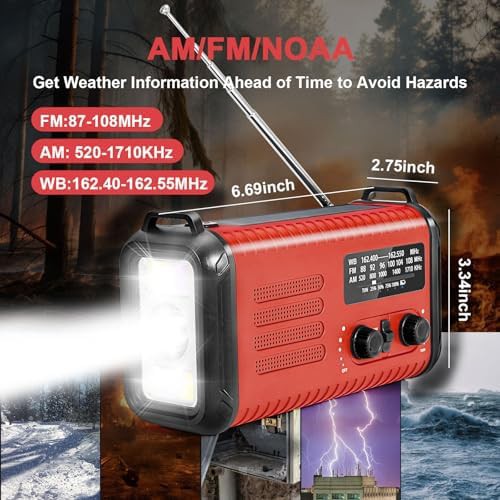Emergency Radio with Hand Crank Power Bank — photo 5