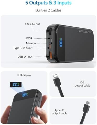 High capacity battery bank with built-in cables — photo 4