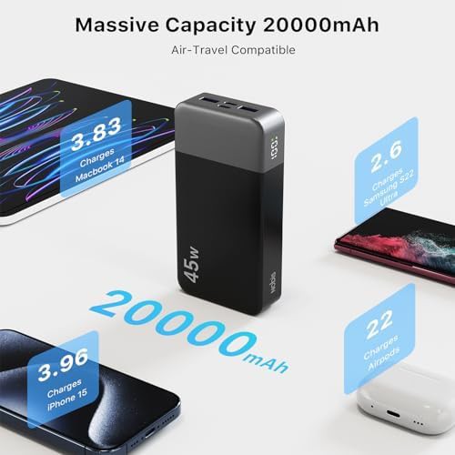 Black and blue fast charging power bank pair — photo 3