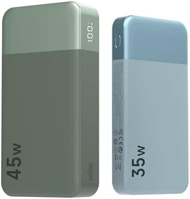 Multi pack portable chargers with 45W output