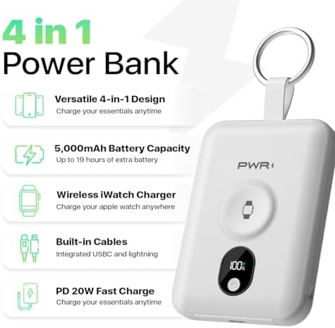 Travel power bank and apple watch charger bundle — photo 5