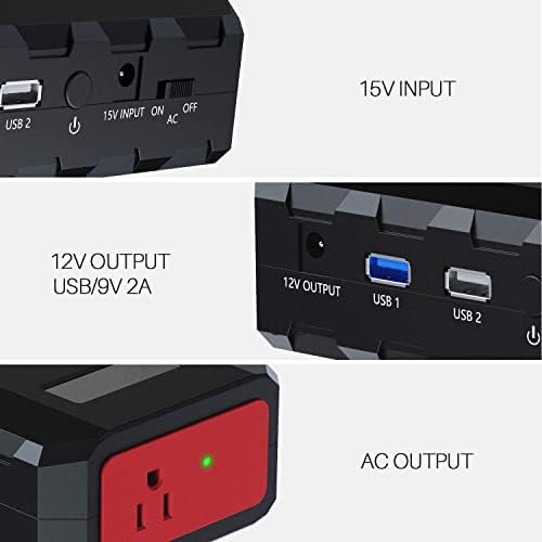 Portable laptop charger with ac outlet for camping — photo 3