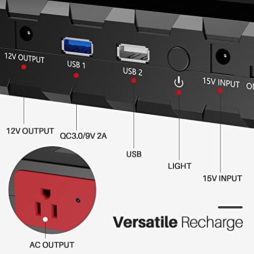 Portable laptop charger with ac outlet for camping — photo 4