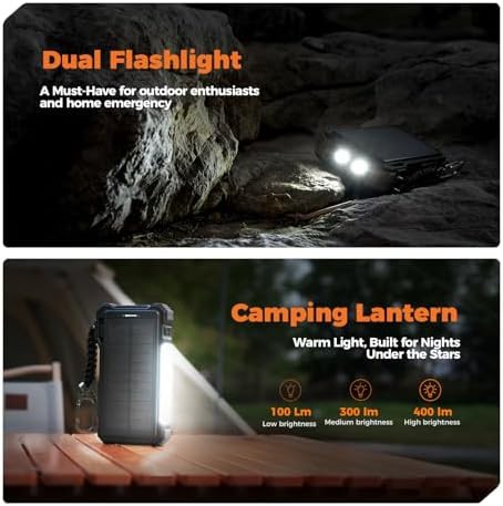 Rugged Solar Power Bank with Wireless Charging — photo 5