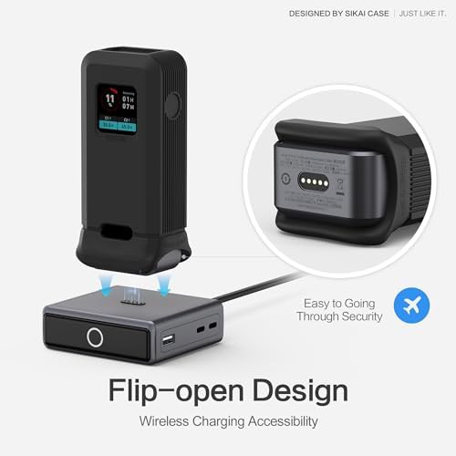 Black silicone cover for 12000mAh battery — photo 3