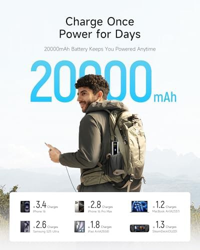 Ultra 140W power bank with smart LED display — photo 3