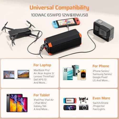 Laptop battery bank with 65W USB-C delivery — photo 4