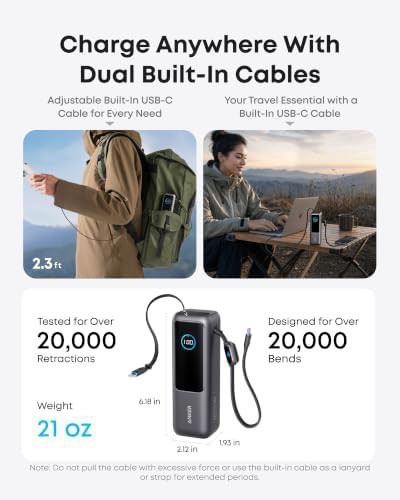 High output laptop power bank 25,000mAh — photo 3