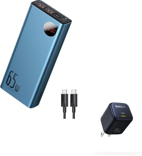 High capacity 65W fast charging power bank