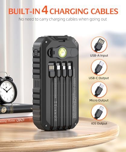 Solar and Hand Crank Emergency Power Bank — photo 3