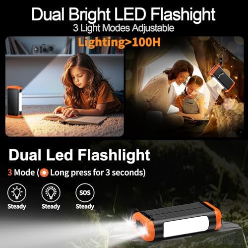 High capacity solar battery pack for camping — photo 4