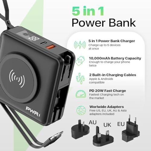 Travel power bank with flex charging station — photo 4