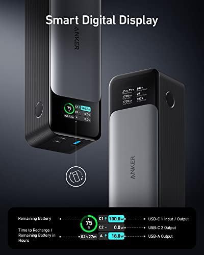 Laptop portable charger with 140W output — photo 3
