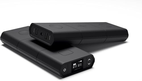 Professional power bank with three wireless plates — photo 2