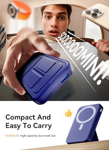 Magnetic travel power bank 10000mAh — photo 5
