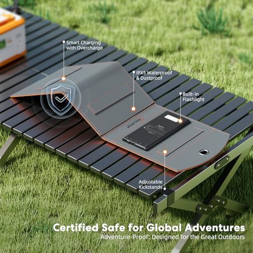 Foldable solar panel and waterproof battery — photo 5