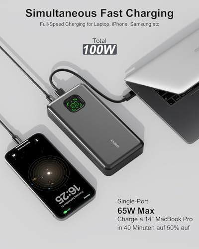 High Capacity 65W Fast Charging Laptop Bank — photo 3