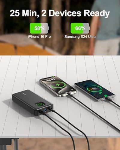 High Capacity 65W Fast Charging Laptop Bank — photo 4