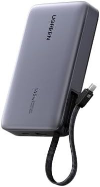 Nexode laptop power bank with integrated USB-C