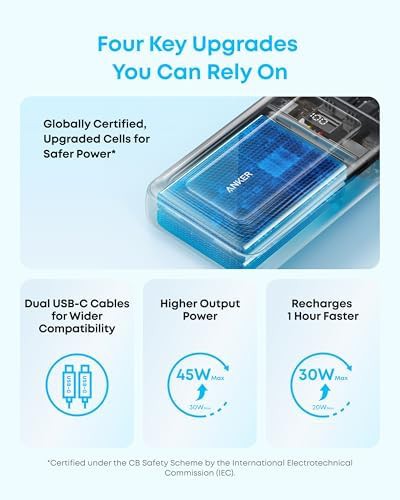 High speed 20,000 mAh dual cable battery — photo 3