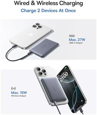 Qi2 15W wireless 10000mAh slim bank — photo 5
