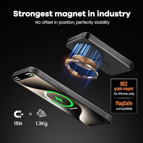 Ultra thin magnetic wireless portable charger — photo 2