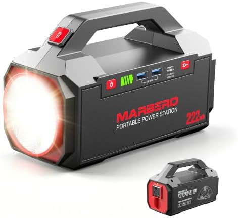Power Station with High Lumen Flashlight