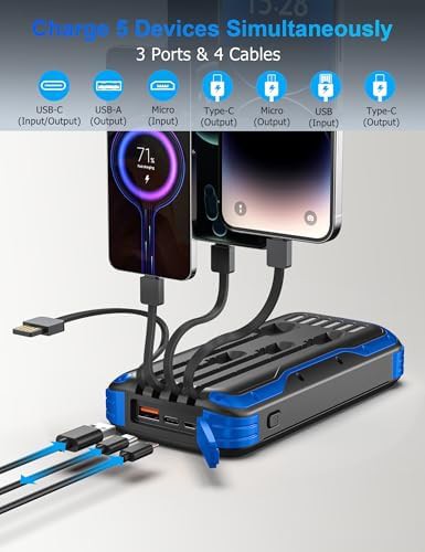 Emergency solar power bank 40000mAh — photo 3