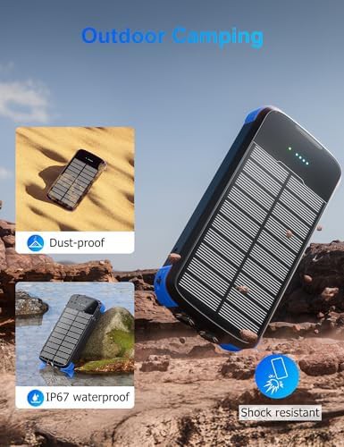 Emergency solar power bank 40000mAh — photo 5