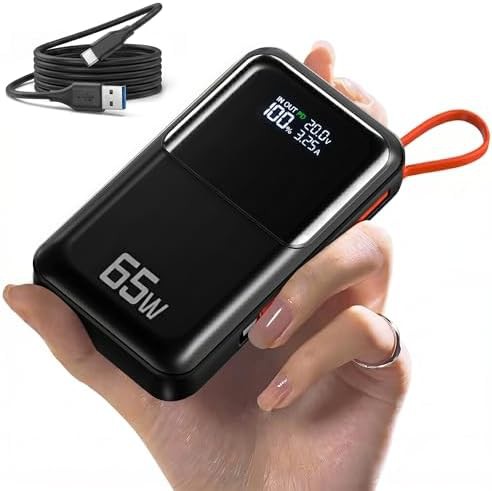 Travel safe laptop charger in black