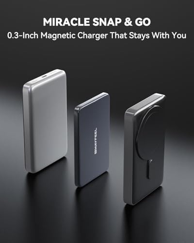 Slim magnetic wireless charger for iPhone — photo 2