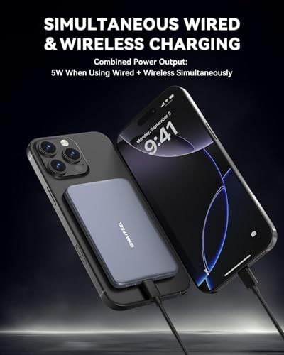 Slim magnetic wireless charger for iPhone — photo 3