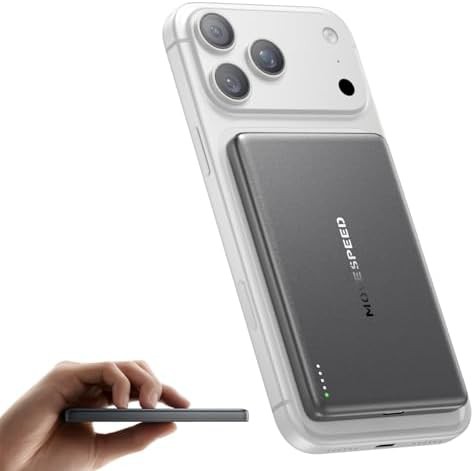 Slim magnetic charger in starry gray