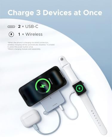 MagFlow Qi2 wireless MagSafe power bank — photo 5