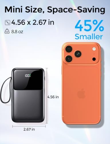 Portable charger with four built in cables — photo 3